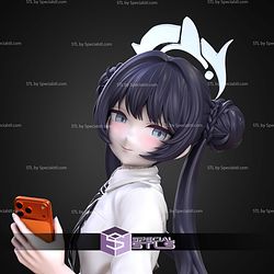Kisaki Blue Archive School Outfit STL Files