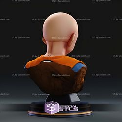 Krillin Bust STL Files