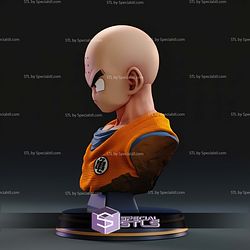 Krillin Bust STL Files