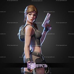 Lara Croft Treasure Hunter STL Files