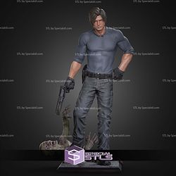 Leon Resident Evil Requiem 307mm STL Files