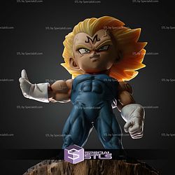 Majin Vegeta Chibi STL Files