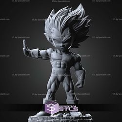 Majin Vegeta Chibi STL Files