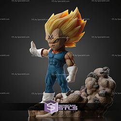 Majin Vegeta Chibi STL Files