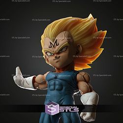 Majin Vegeta Chibi STL Files