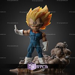 Majin Vegeta Chibi STL Files