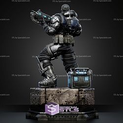 Marcus Fenix 1 6 450mm STL Files