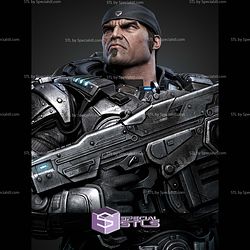 Marcus Fenix 1 6 450mm STL Files