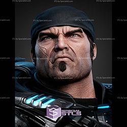 Marcus Fenix 1 6 450mm STL Files