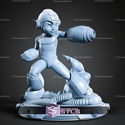Mega Man Classic Standalone Version STL Files
