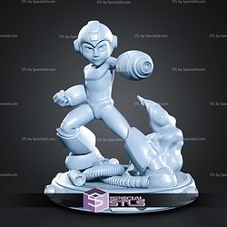 Mega Man Classic Standalone Version STL Files