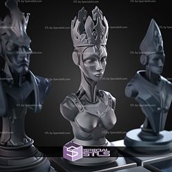 Mini Chess Figures STL Collection