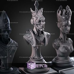 Mini Chess Figures STL Collection