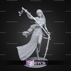 Minomoto No Raikou Fate GO 260mm STL Files