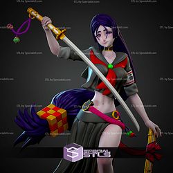 Minomoto No Raikou Fate GO 260mm STL Files