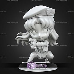 Misato Katsuragi Chibi STL Files