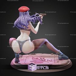 Misato Katsuragi Pointing Gun Alternative 140mm STL Files