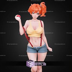 Misty Pokemon Realistic STL Files