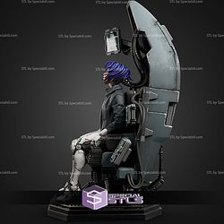 Mokoto Kusanagi Ghost In The Shell Machine STL Files