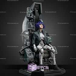 Mokoto Kusanagi Ghost In The Shell Machine STL Files