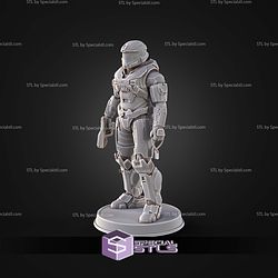 Noble 6 Figurine Pose 2 1 6 STL Files