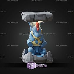 Pokemon Clone Lab Colletion Croconaw STL Files