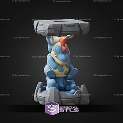 Pokemon Clone Lab Colletion Croconaw STL Files