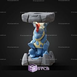 Pokemon Clone Lab Colletion Croconaw STL Files