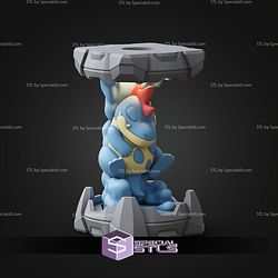 Pokemon Clone Lab Colletion Croconaw STL Files