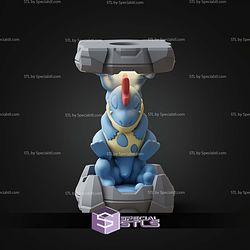 Pokemon Clone Lab Colletion Croconaw STL Files
