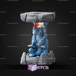 Pokemon Clone Lab Colletion Feraligatr STL Files