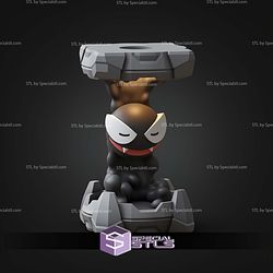 Pokemon Clone Lab Colletion Gastly STL Files