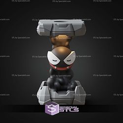Pokemon Clone Lab Colletion Gastly STL Files