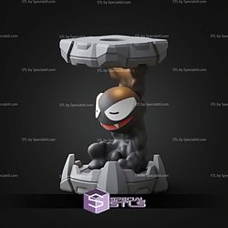 Pokemon Clone Lab Colletion Gastly STL Files