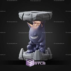Pokemon Clone Lab Colletion Gengar STL Files