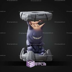 Pokemon Clone Lab Colletion Gengar STL Files