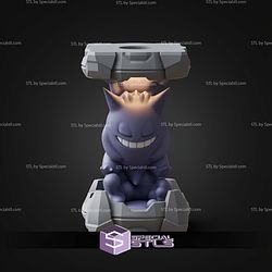 Pokemon Clone Lab Colletion Gengar STL Files
