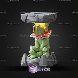 Pokemon Clone Lab Colletion Meganium STL Files