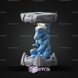 Pokemon Clone Lab Colletion Totodile STL Files