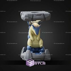 Pokemon Clone Lab Colletion Typhlosion STL Files
