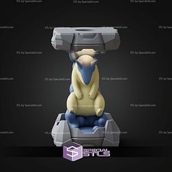 Pokemon Clone Lab Colletion Typhlosion STL Files