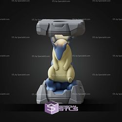 Pokemon Clone Lab Colletion Typhlosion STL Files