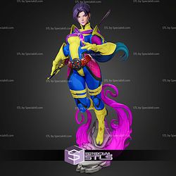 Psylocke X Men Outfit P1 STL Files