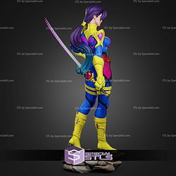 Psylocke X Men Outfit P2 STL Files