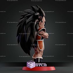 Raditz Stylized Chibi STL Files