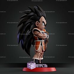 Raditz Stylized Chibi STL Files