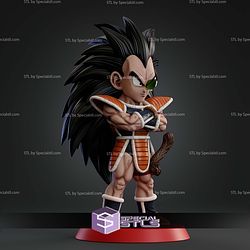 Raditz Stylized Chibi STL Files