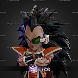 Raditz Stylized Chibi STL Files