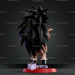 Raditz Stylized Chibi STL Files