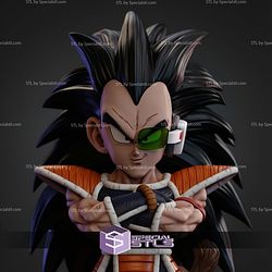 Raditz Stylized Chibi STL Files
